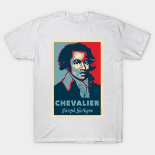 Chevalier Joseph Bologne in the style of Hope poster T-Shirt